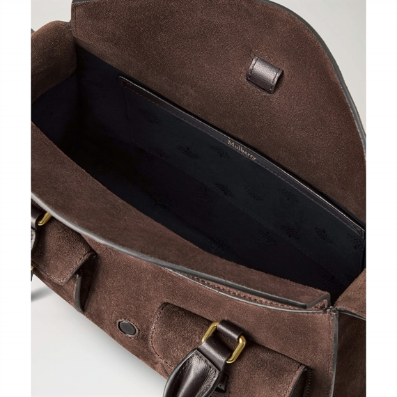 Mulberry Small Roxanne Suede Chocolate